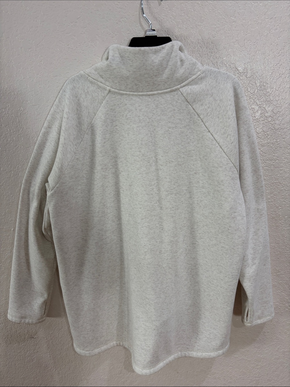 ATHLETA,Size XL,Cozy Off-White Quarter Zip Pullover - Picture 9 of 15